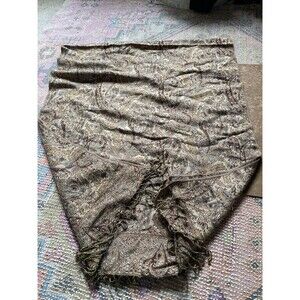 Vintage Gold 70x30” Scarf Large Satin